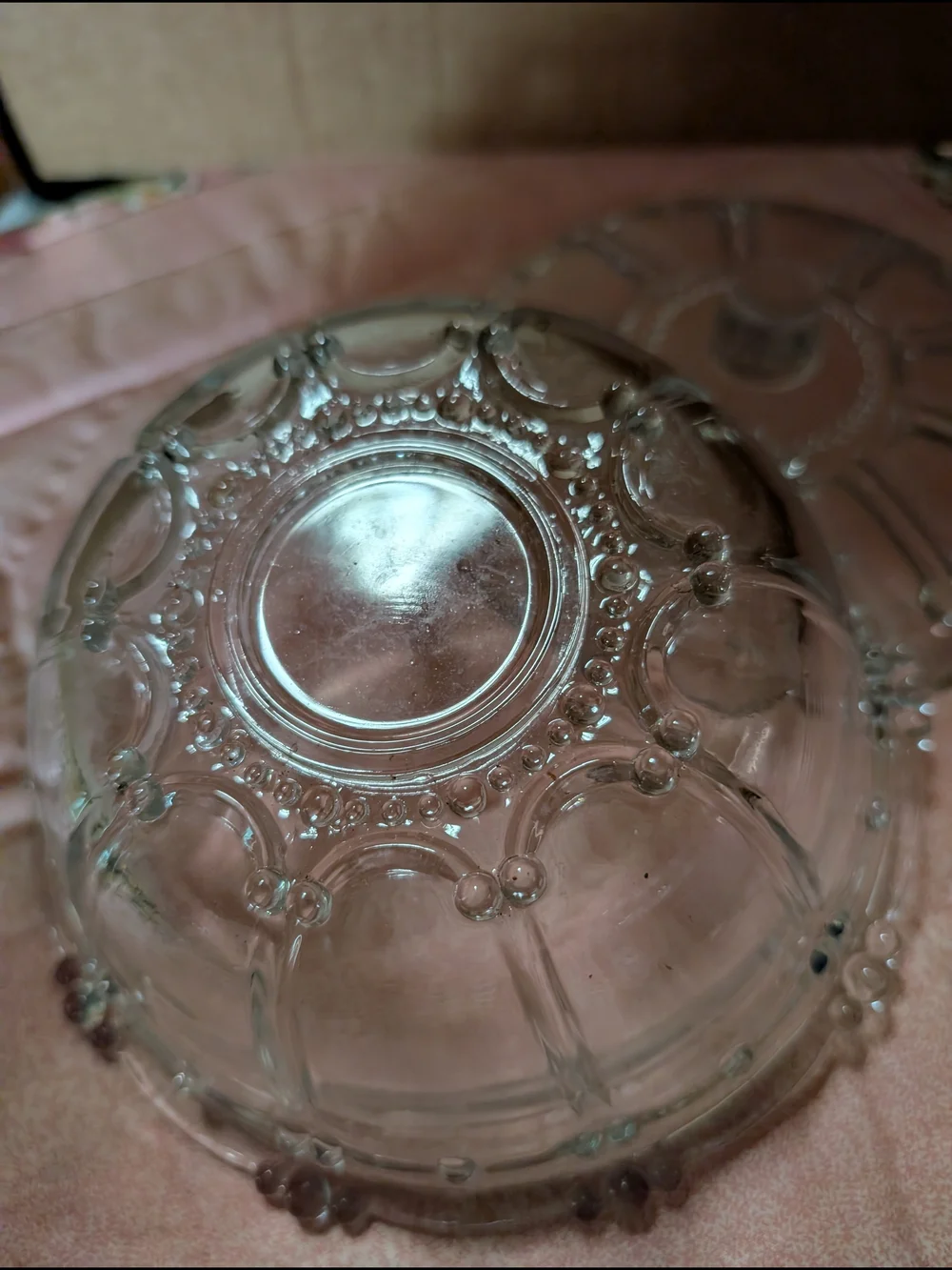 Clear Glass Covered Candy Dish - Elegant Lidded Serving Bowl